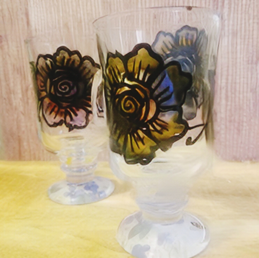 Hand painted mugs
